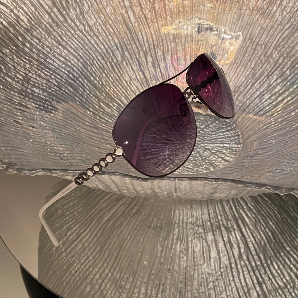 Steve Madden Dark Purple Sunglasses